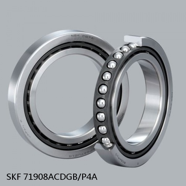 71908ACDGB/P4A SKF Super Precision,Super Precision Bearings,Super Precision Angular Contact,71900 Series,25 Degree Contact Angle