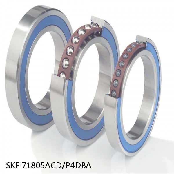 71805ACD/P4DBA SKF Super Precision,Super Precision Bearings,Super Precision Angular Contact,71800 Series,25 Degree Contact Angle