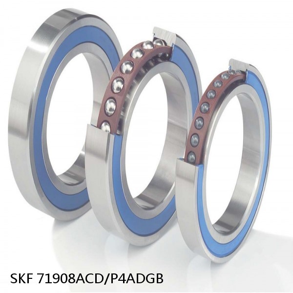 71908ACD/P4ADGB SKF Super Precision,Super Precision Bearings,Super Precision Angular Contact,71900 Series,25 Degree Contact Angle